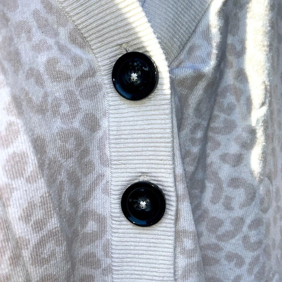 Sanctuary Cream Leopard 🐆 Print Cardigan - Picture 4 of 6